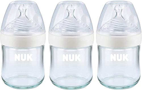 Shop NUK Simply Natural Glass Bottles, 3 Pack, 4oz at GoodBuy Gear