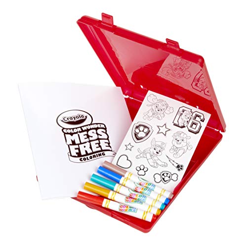 used Crayola Color Wonder Mess Free Stow & Go Travel Kit