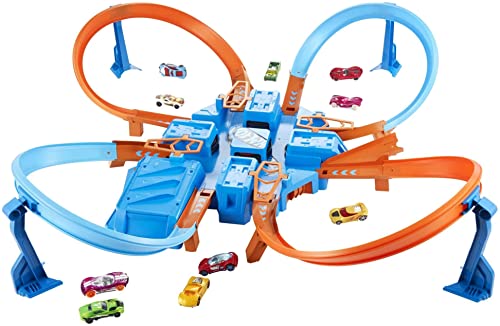 Hot Wheels Criss Cross Crash Track Set