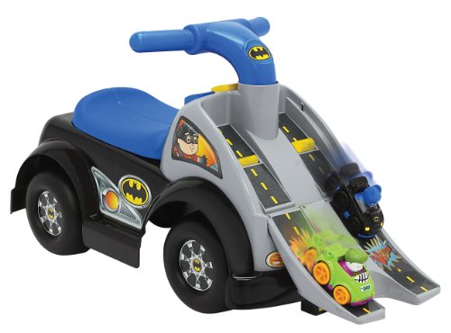 used Fisher Price DC Friends Wheelies Batman Ride-On