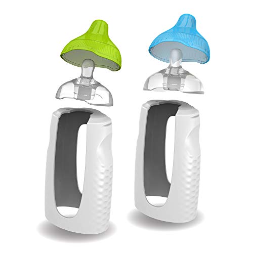 used Kiinde Squeeze Natural Feeding Bottles 2-Pack