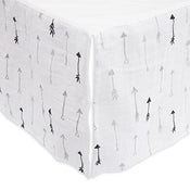 Shop Little Unicorn Cotton Muslin Crib Skirt at GoodBuy Gear