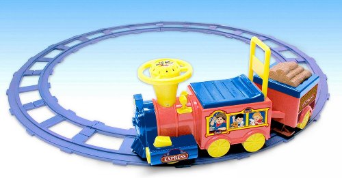 secondhand Kids Motorz 6v battery operated Ride On Talking Train With Tracks