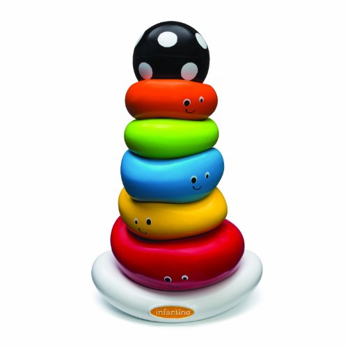 used Infantino Funny Faces Ring Stacker