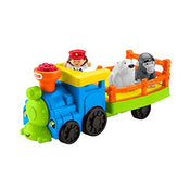 used Fisher Price Little People Choo-Choo Zoo Train, x2