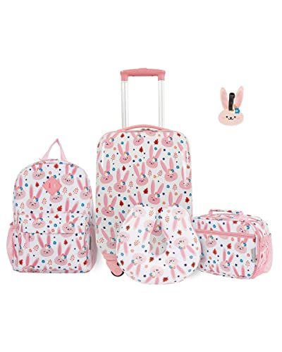 used Travelers Club 5 Piece Kids Luggage Set