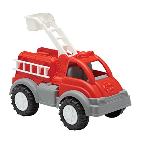 used American Plastic Toys Rescue Firetruck