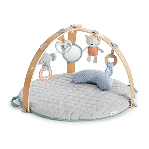 Shop Ingenuity Cozy Spot Reversible Activity Gym, Tan at GoodBuy Gear