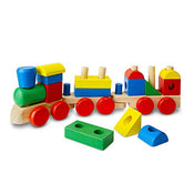 used Melissa & Doug Wooden Stacking Train