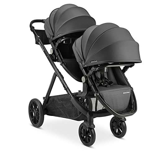 used Joovy Qool Double Stroller, 2019, Gray melange