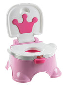 used Fisher Price Pink Princess Stepstool Potty