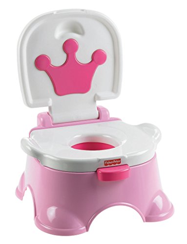 used Fisher Price Pink Princess Stepstool Potty