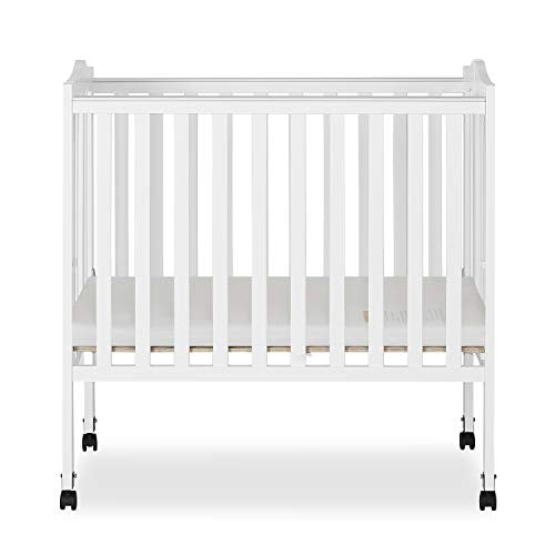 used Dream On Me 2 In 1 Portable Folding Stationary Crib