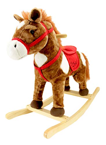 used Animal Adventure Plush Rocking Horse