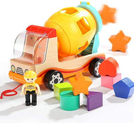 used Top Bright Wooden Truck Shape Sorter