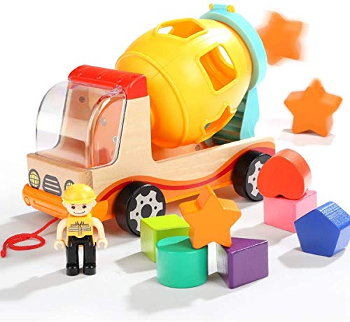 used Top Bright Wooden Truck Shape Sorter