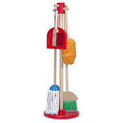 used Melissa & Doug Let's Play House! Dust, Sweep & Mop