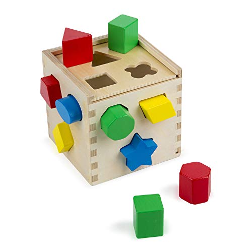 used Melissa & Doug Shape Sorter Cube