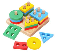 used Boxiki Wooden Stacking Montessori Toys