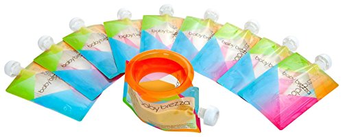 used Baby Brezza Reusable Baby Food Pouches