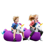 used Hearth Song Inflatable Ride-On Hop 'n Go Horses, Set of 2