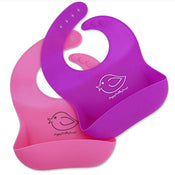 Shop Beaba Silicone Bibs 2 Pack, Combat at GoodBuy Gear