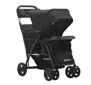 used Joovy Caboose Too Ultralight Graphite Sit And Stand Double Stroller, Black, 2020