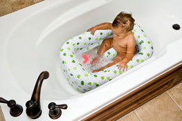 Shop Mommy’s Helper Inflatable Bath Tub at GoodBuy Gear