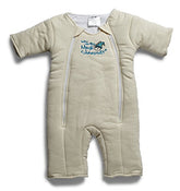 used Baby Merlin's Magic Sleepsuit, Small 3-6 Months, Cream, Cotton