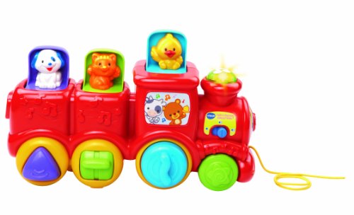 used VTech Roll And Surprise Animal Train