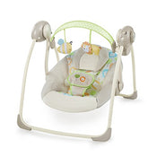 used Ingenuity Soothe N Delight Portable Swing, Sunny Snuggles