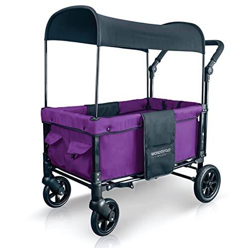 used Wonderfold W1 Original Stroller Wagon, Cobalt Violet, 2021