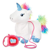 used Kid Connection Sound and Lights Walking Pet, Unicorn