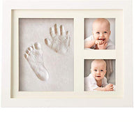 used Bubzi Co Air Drying Clay Handprint & Footprint Photo Frame