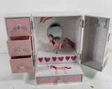 secondhand Floss And Rock Musical Jewelry Box Wardrobe with Drawer
