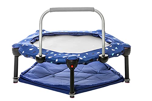 used Okiedog 3-in-1 Foldable Mini Toddler Trampoline