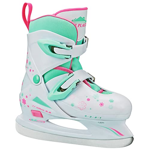 Lake Placid Nitro Adjustable Ice Skates, -Jr11-13
