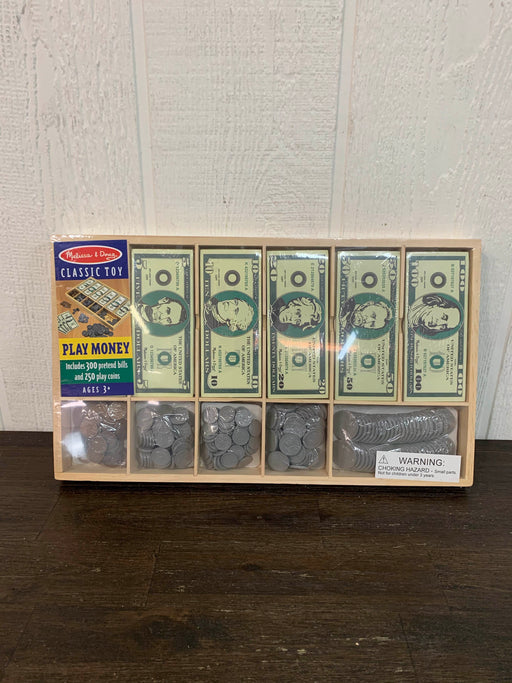 used Melissa & Doug Play Money