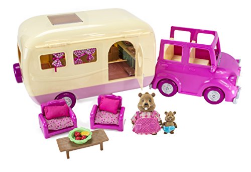 Lil’ Woodzeez Happy Camper Playset