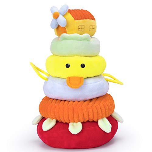 used iPlay, iLearn Fabric Stacking Rings