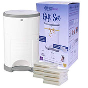 Shop Diaper Dekor Classic Diaper Pail Gift Set, White at GoodBuy Gear