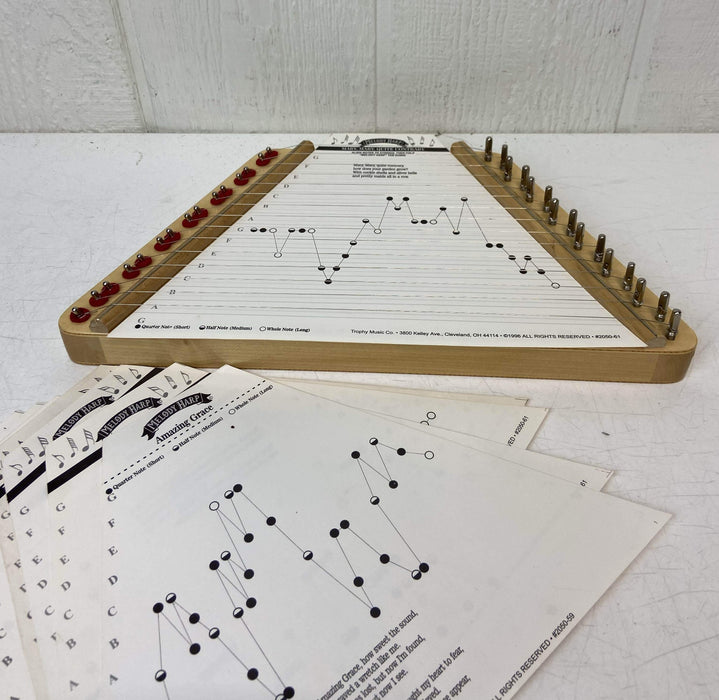used Grover Musical Products Melody Harp
