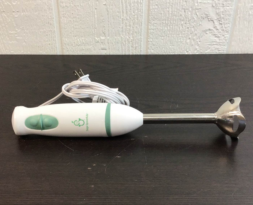 used Sage Spoonfuls Immersion Blender & Pouches