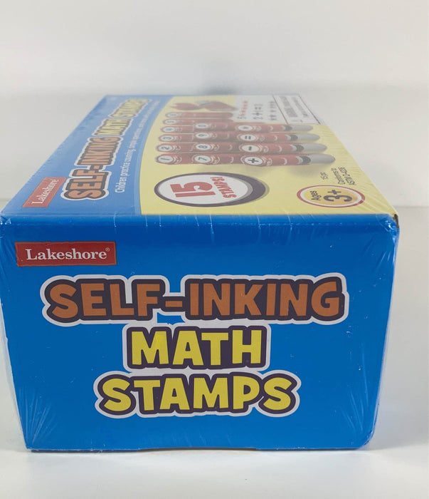 secondhand Lakeshore Learning Self-Inking Math Stamps