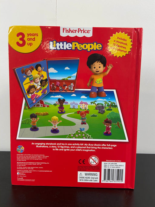 secondhand Phidal Publishing My Busy Books, Fisher Price Little People