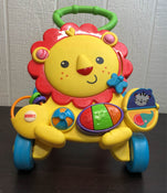 secondhand Fisher Price Musical Lion Walker