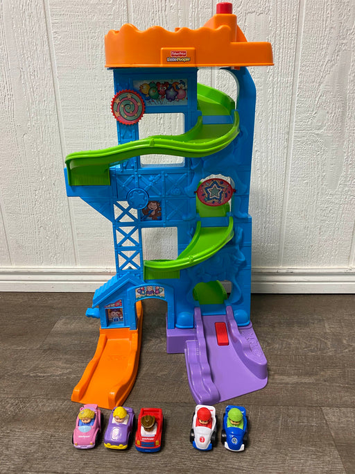 used Fisher Price Little People Loops ‘n Swoops Amusement Park