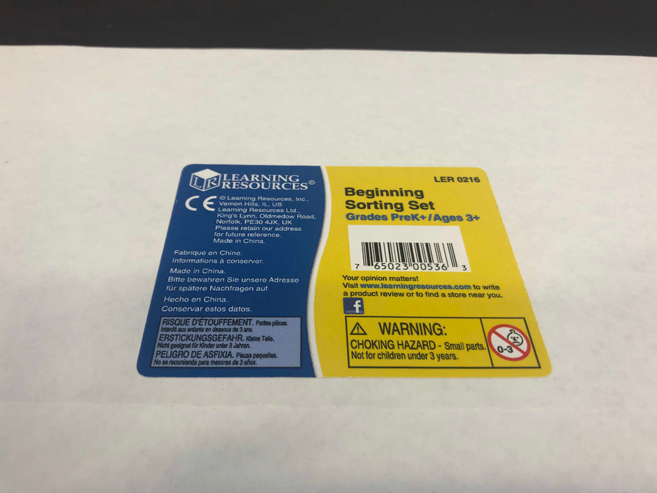 Shop Learning Resources Beginning Sorting Set at GoodBuy Gear