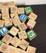 secondhand Alphabet Blocks