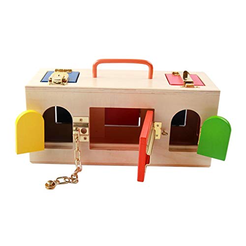 used Wooden Montessori Lock Box